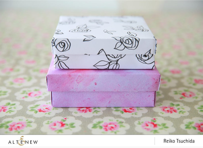 DIY Paper Gift Box feat. Reflection Scrapbook Collection