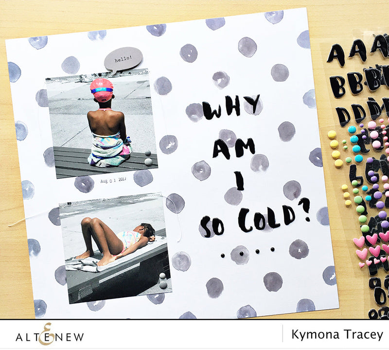 How to Create a Clean and Simple Scrapbook Page