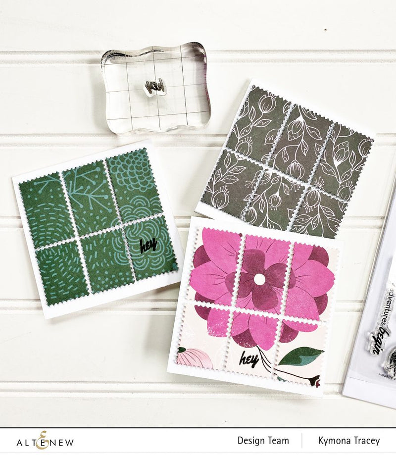How to use Pattern Paper as the Focal Point