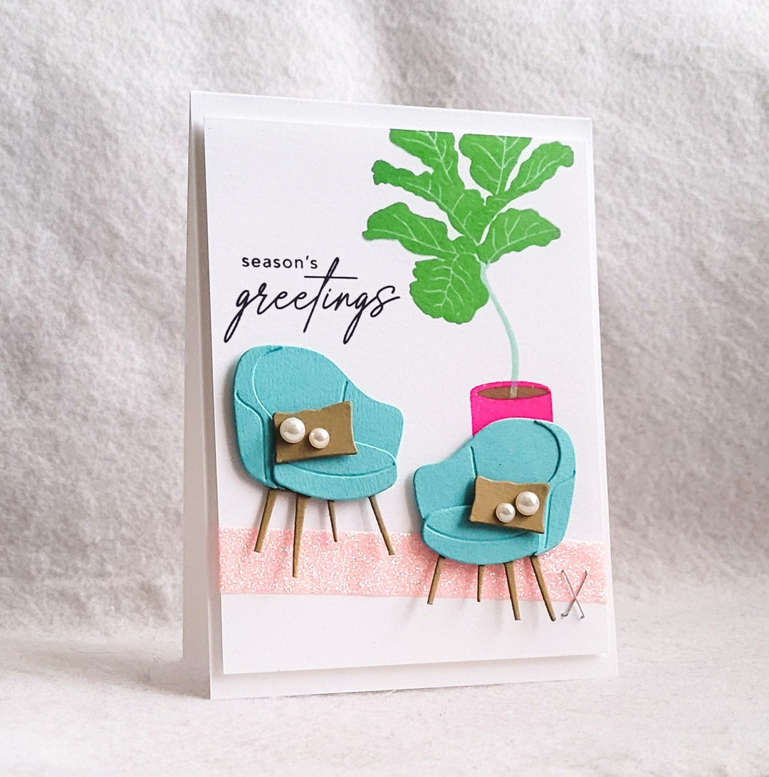 Non Traditional Seasons Greetings Card