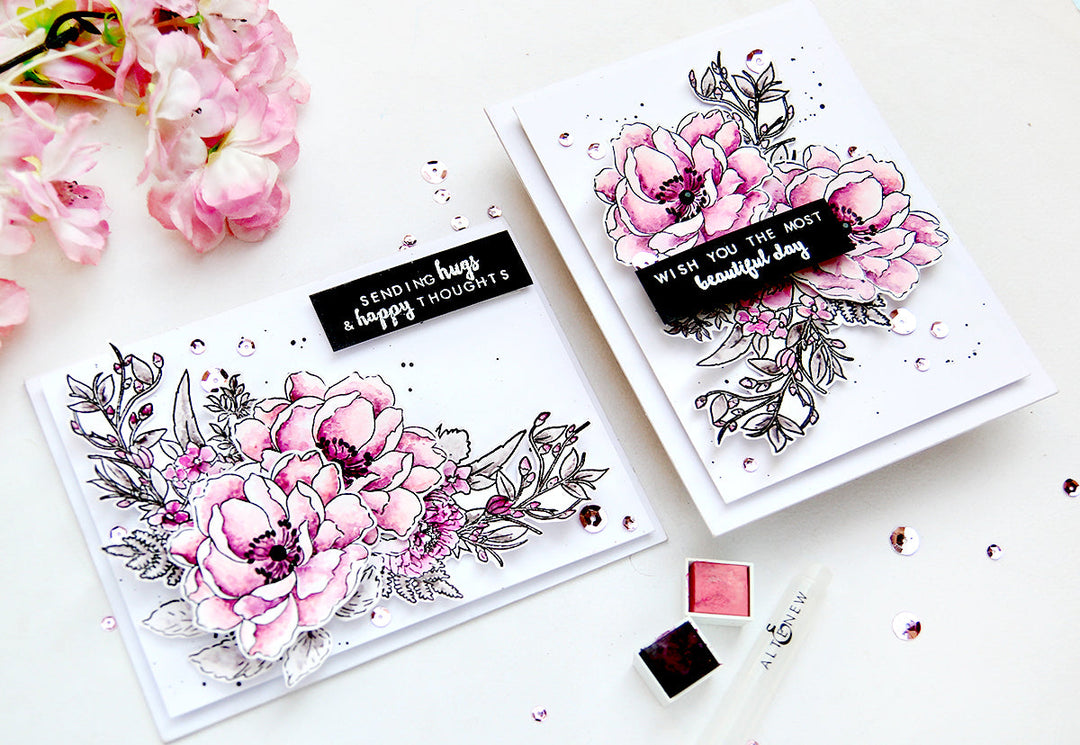 Video: Beautiful Day Watercolored Cards