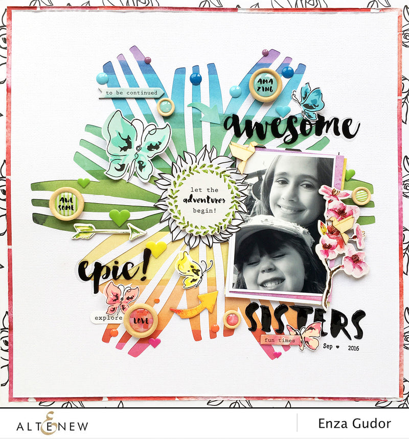 Simple Rainbow Layout