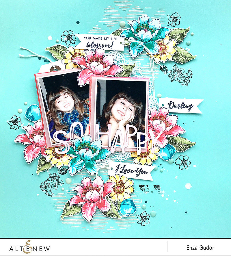 "So Happy" Layout