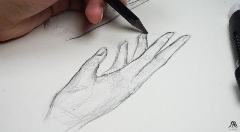 Learn How to Sketch Hands – Step-by-Step for Beginners!