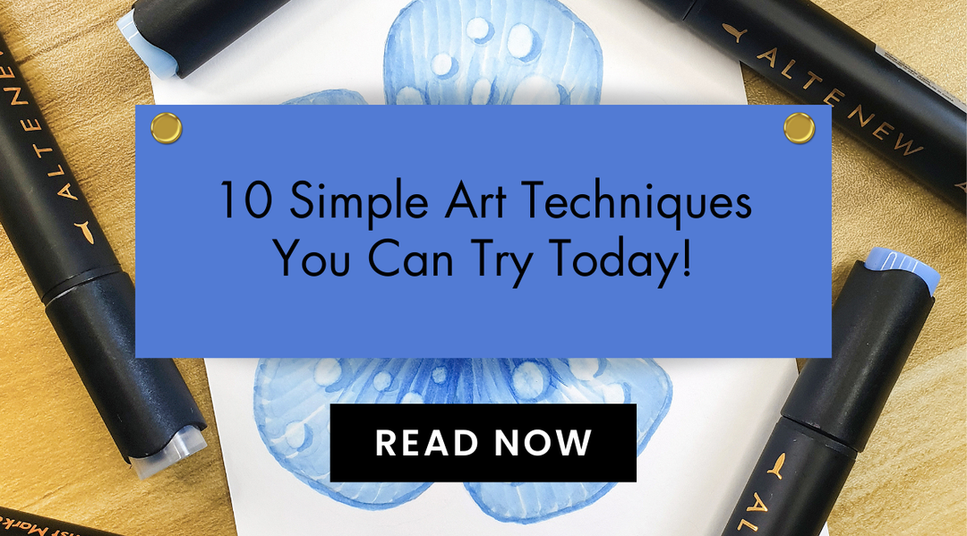 10 Simple Art Techniques Everyone Can Do (Even If You’re Just Starting!)