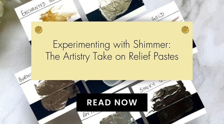 Add Texture to Your Art with Shimmer Relief Paste Ideas!