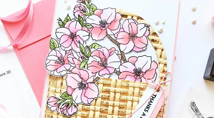 Spring Cardmaking Ideas with Cherry Blossom Flowers!