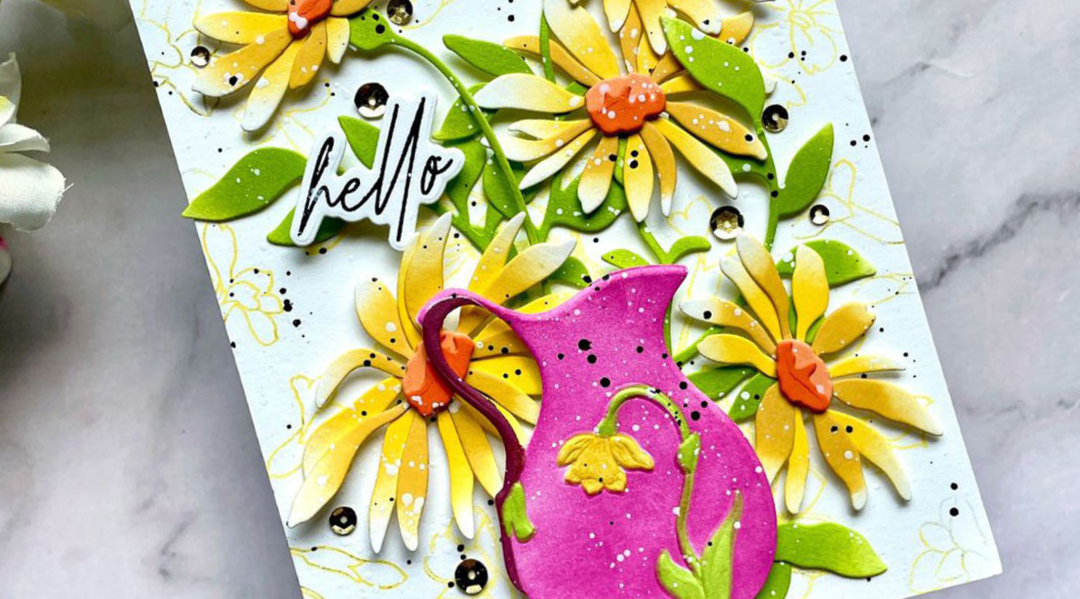 Pitcher Perfect: 3D Embossing Techniques with a Twist!