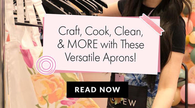 Stylish and Functional Aprons for Busy Crafters