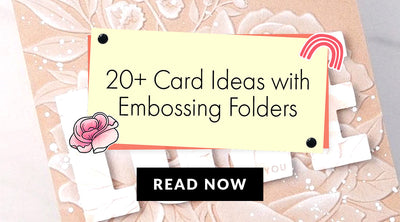 22 Handmade Card Ideas with 3D Embossing Folders