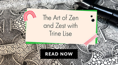 The Artist Behind the Art: Trine Lise’s (Zen)Tangled Treasures