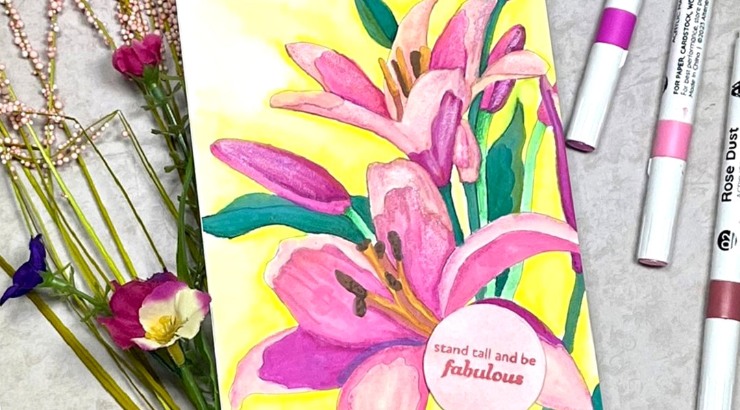 How to Celebrate National Coloring Day as a Cardmaker