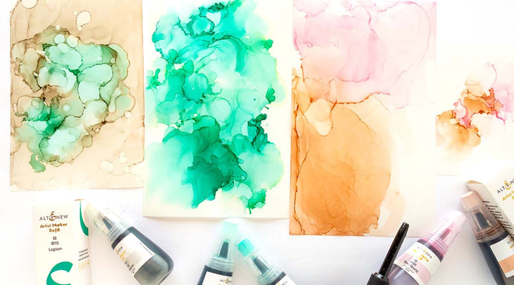Beginner-Friendly Alcohol Ink Card Projects