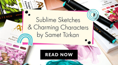 The Artist Behind the Art: Samet’s Sublime Alcohol Marker Sketches