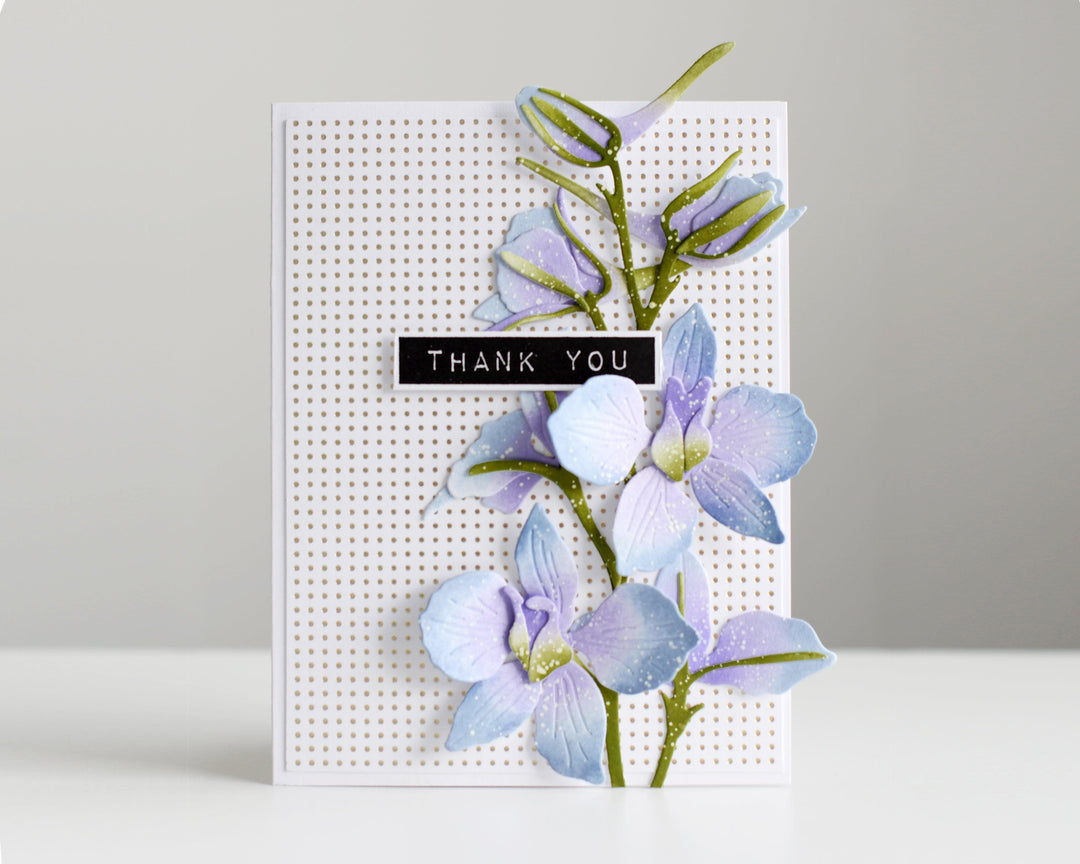 Larkspur CAS card idea