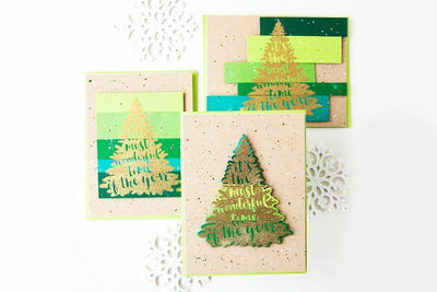 Christmas Crafting With Your Kids? Make Christmas Tree Stamps!