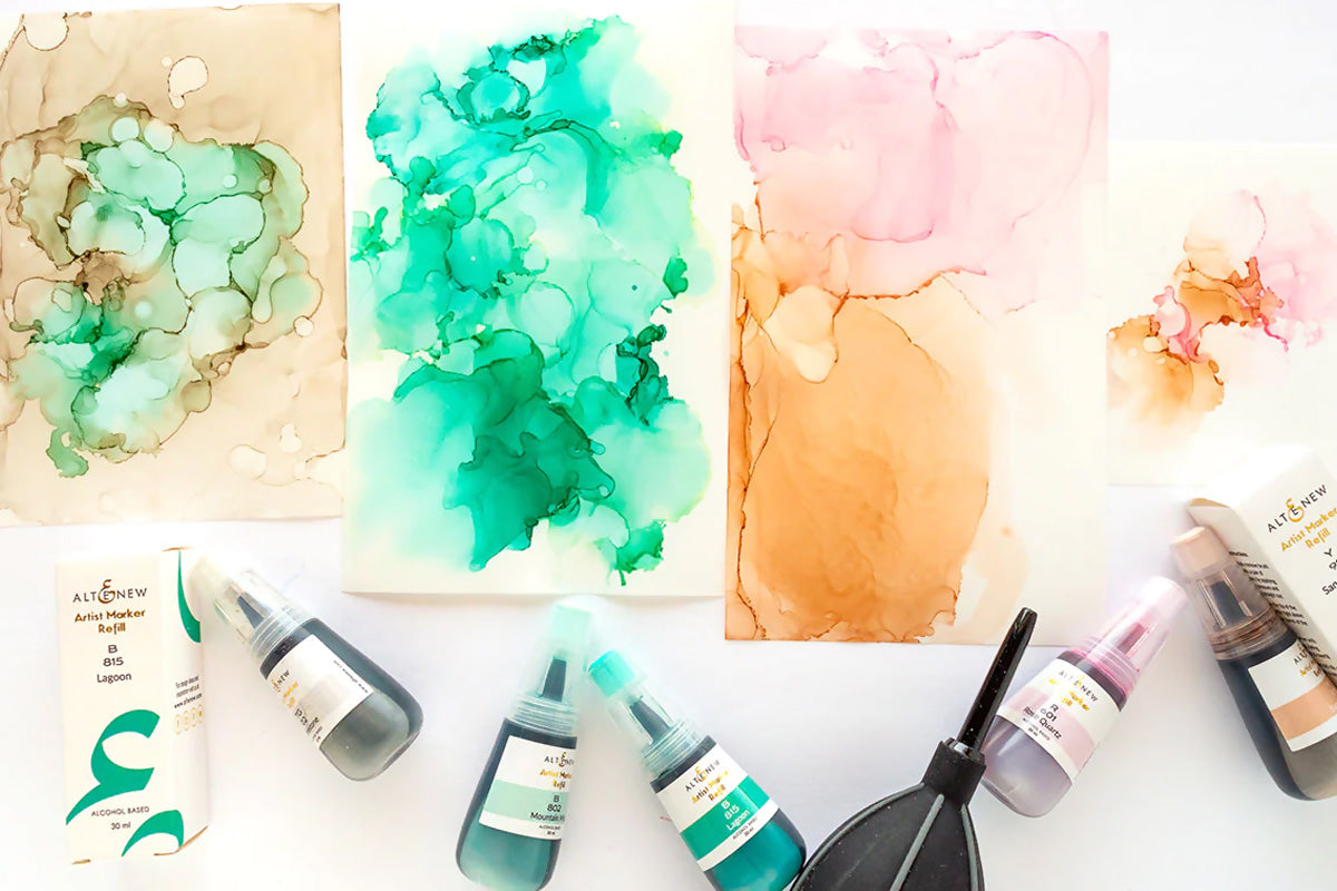 Crafting a World of Sustainability with Alcohol Inks – Altenew