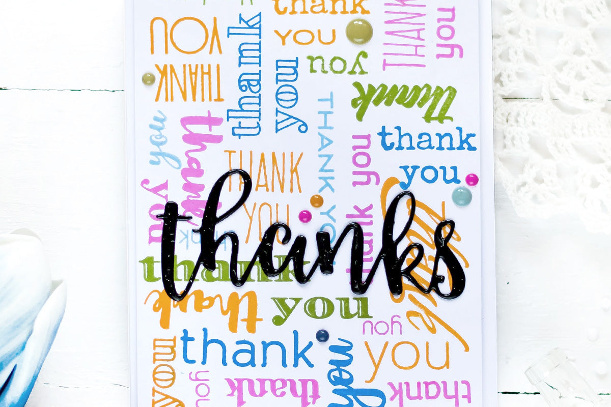 homemade thank you cards