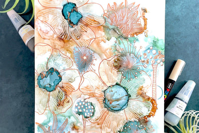 Easy Yet Exciting Alcohol Ink Techniques on Yupo Paper