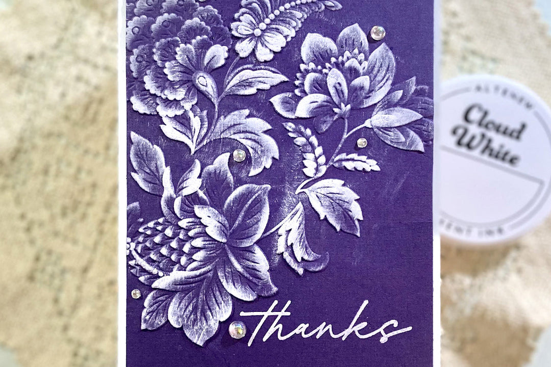 Fun Inky Tips for Adding Color to Embossed Designs