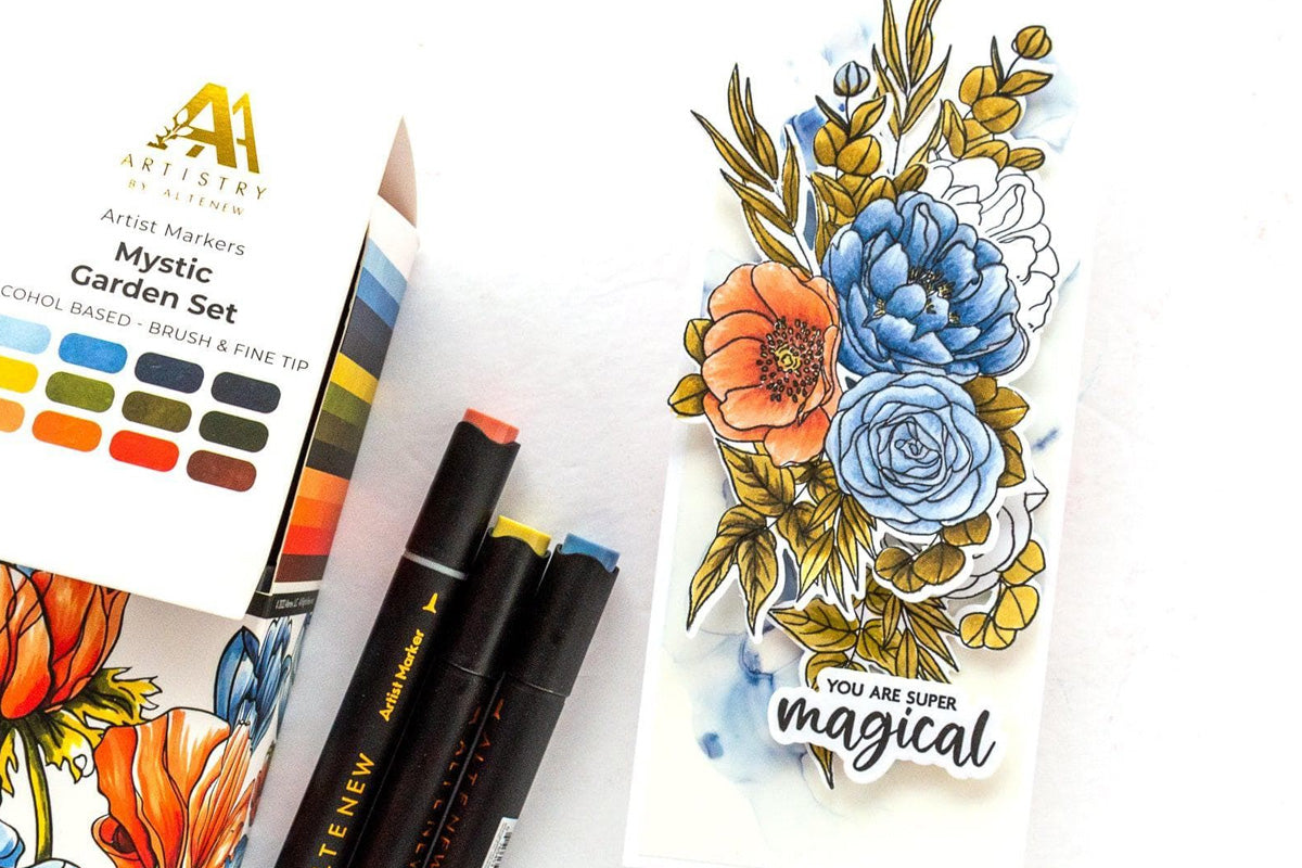 How to Achieve Perfect Blending With Alcohol Markers – Altenew