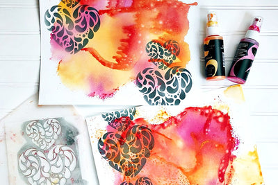 Easy Ways to Use Ink Sprays for Gorgeous Scrapbooking