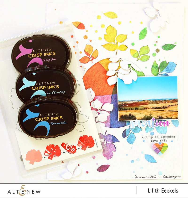 Video: Fantasty Floral Die Layout