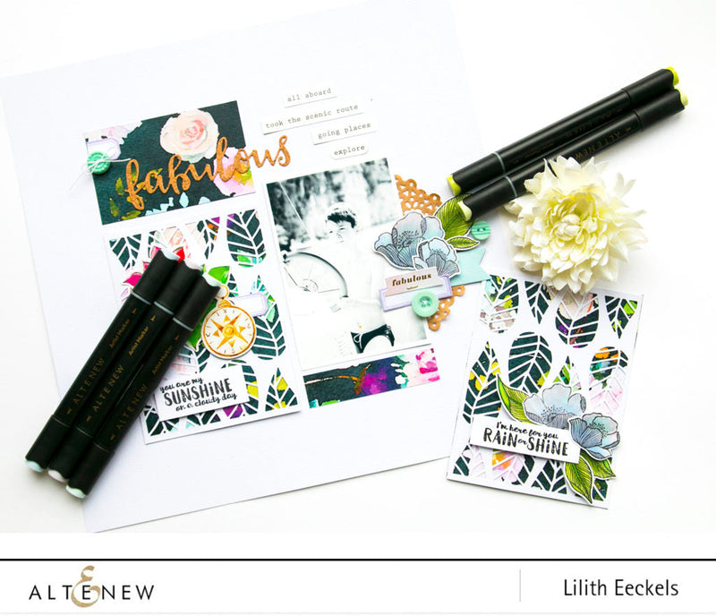 Video: Striped Leaf Cover layout and card