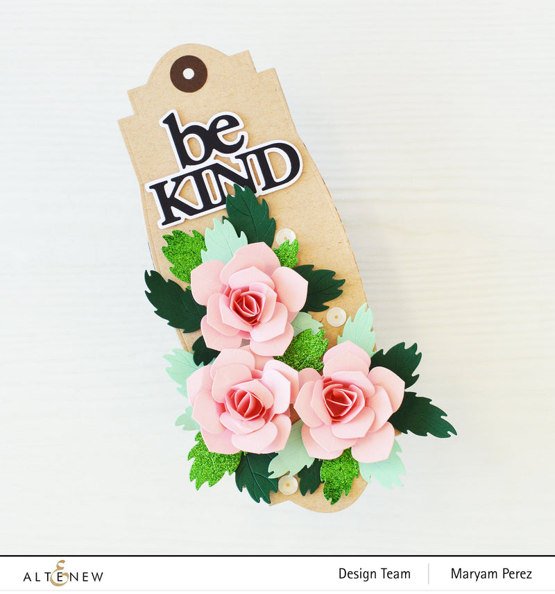 Using Die Sets to Create a Stunning Floral Frame
