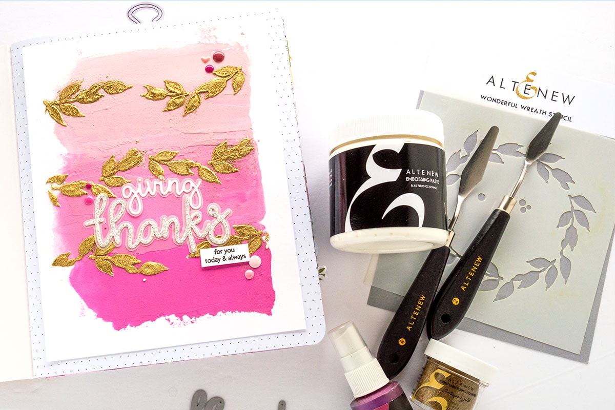Storage and Organization: Cardstock and Stencils - Thinking Inking