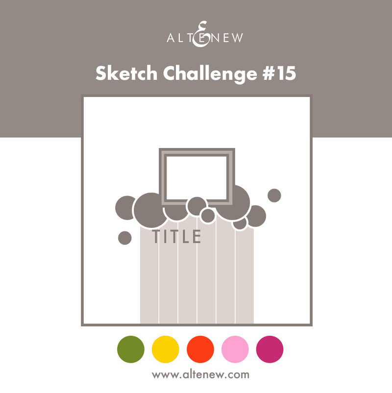 Sketch Challenge #15: Dripping Colors Layout