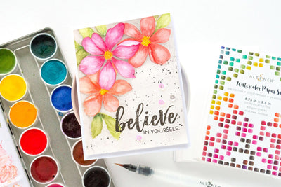 Celebrate World Watercolor Month | 13 Watercolor Flower Ideas