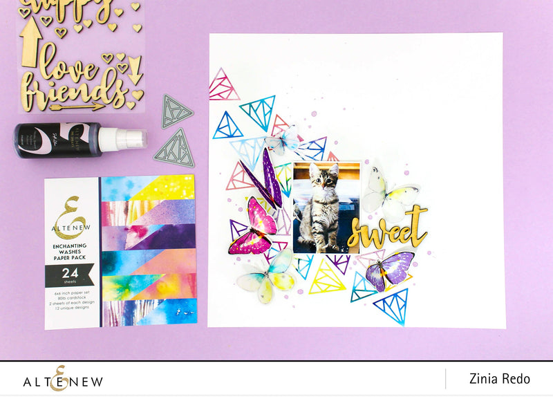 Paper Pack Highlight: Enchanting Washes