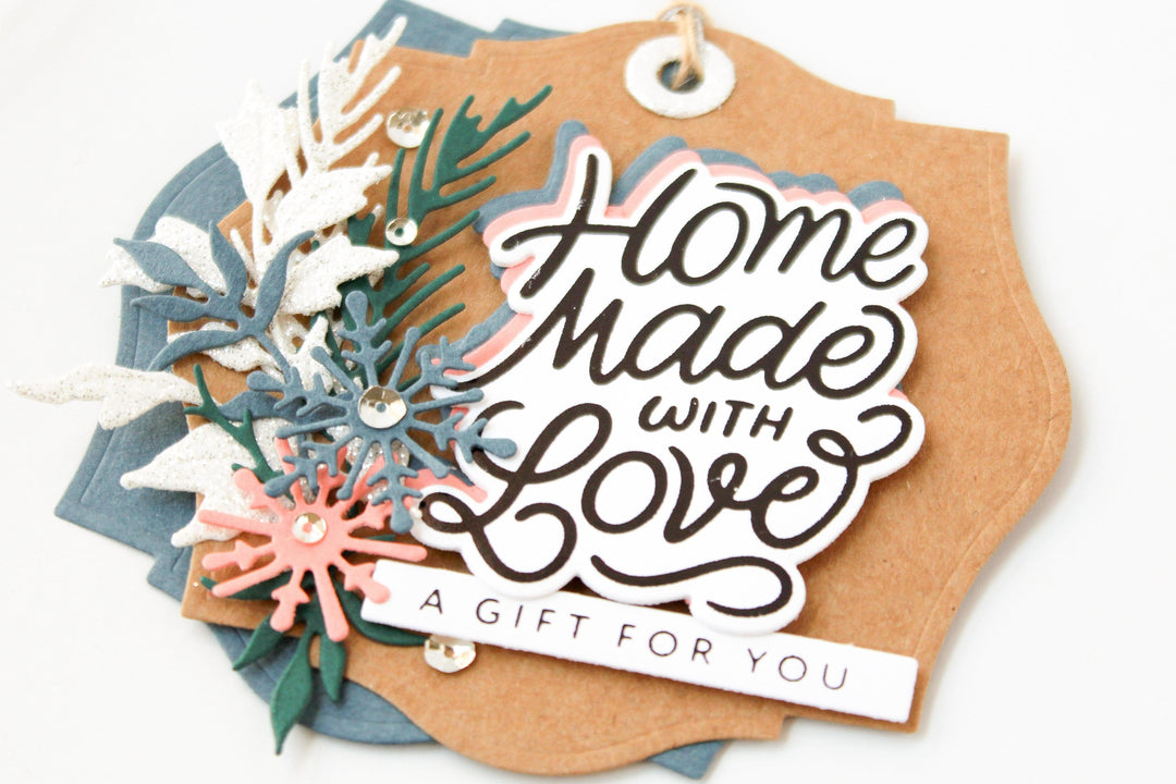 Get LOTS More Mileage From Every Die Cut - A Touch Of Sparkle With Carissa Wiley