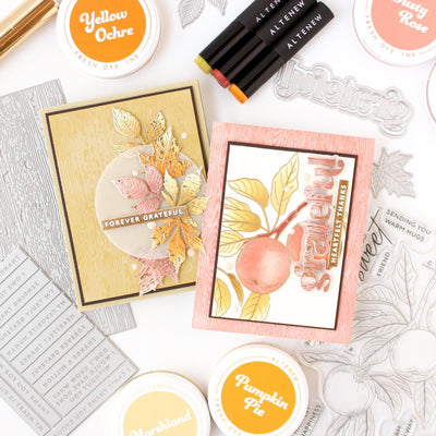 Beyond A Background - Using Press Plate Backgrounds For Texture And Shine - A Touch Of Sparkle With Carissa Wiley