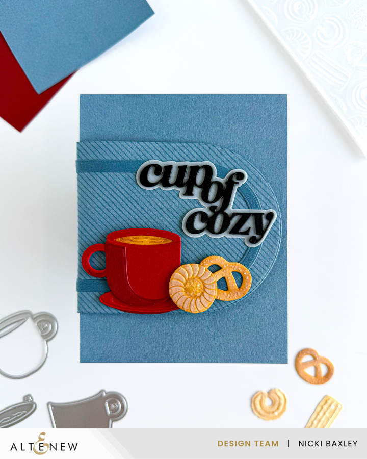 Fun fold gift card holder featuring Altenew Craft Your Life Afternoon Spread