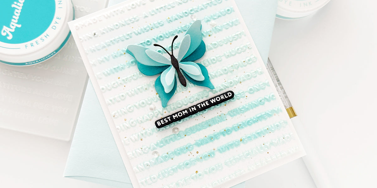 embossed background tutorial