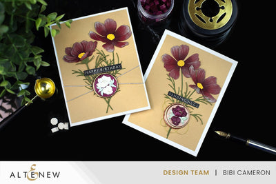 Wax Seals Satisfying  First Attempt  with Soft Peonies Wax Stamp