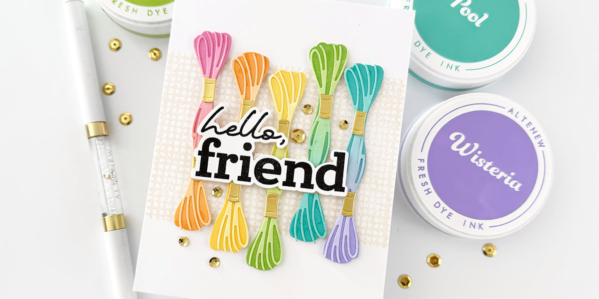 Inking It Up with Mindy: Gradient Play on Die Cuts