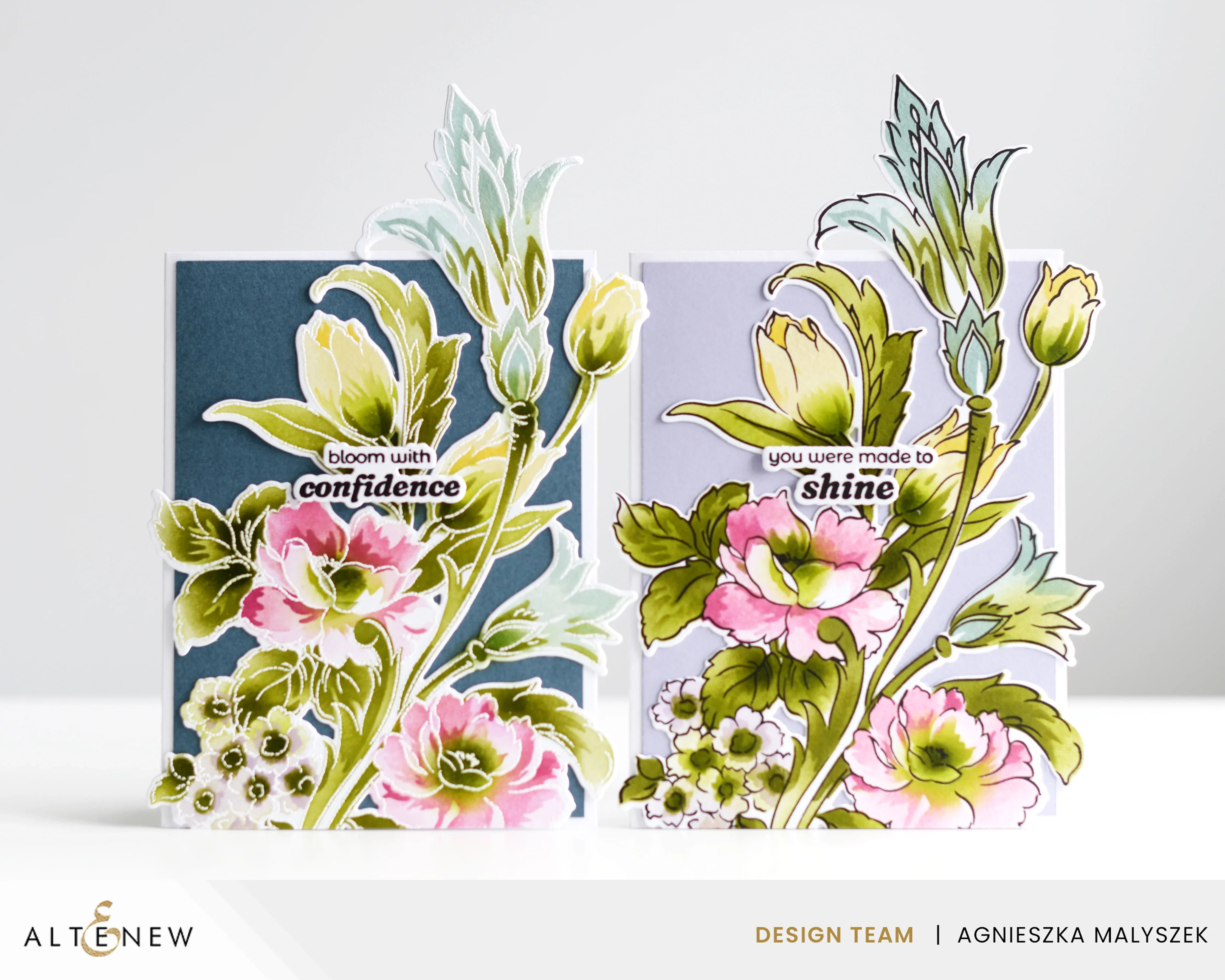 Floral Cardmaking Techniques: 2 Stunning Looks | Altenew