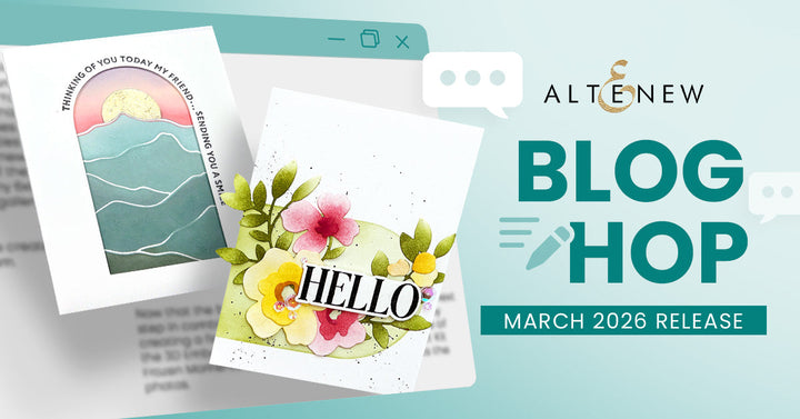 Altenew March 2026 Release Blog Hop