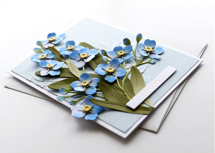 Bringing Paper Flowers to Life with Craft-A-Flower: Forget-Me-Not Layering Die Set