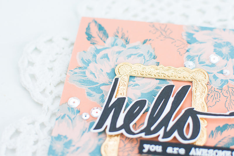 Video: DIY Vintage Floral Background with 5 Stamping Tips