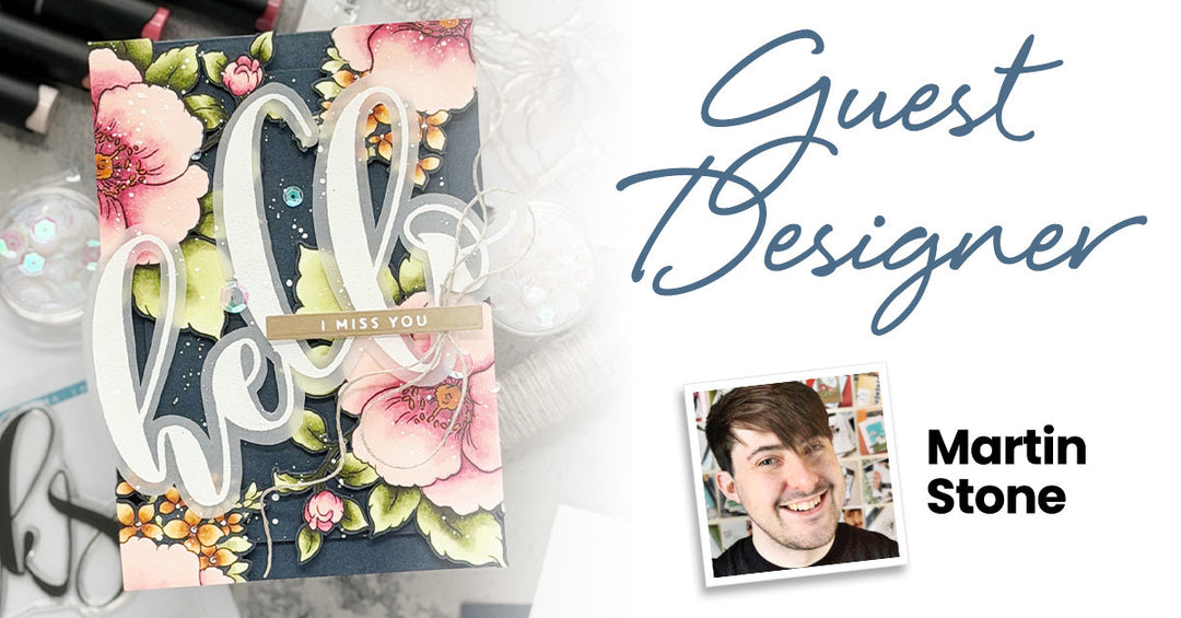 April 2026 Guest Designer of the Month | Bold Floral Card