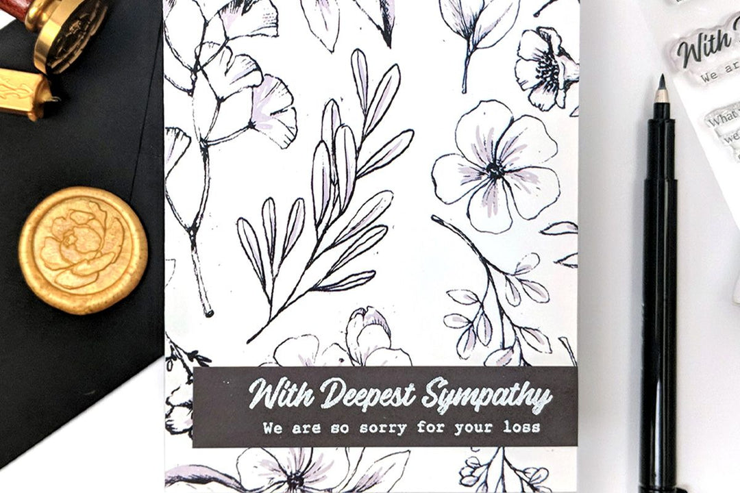 Easy Card Ideas to Express Your Sympathy to Loved Ones