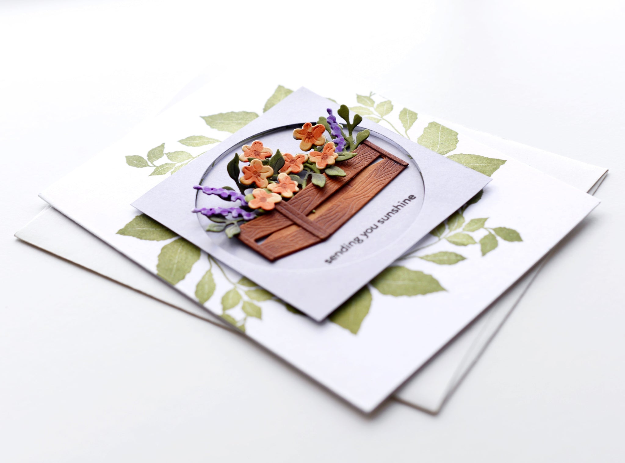 How to Create a CAS Garden-Themed Card with Mini Delight: Gardener's Corner