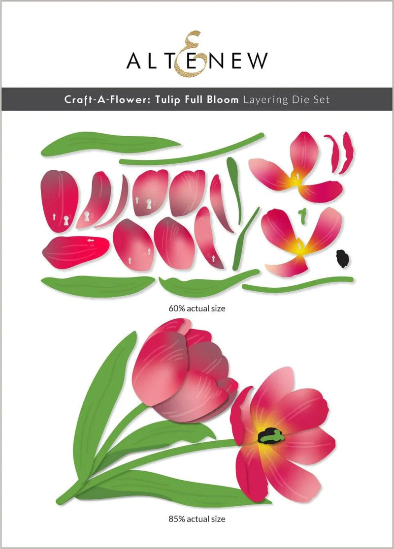 How to Add Fabulous Tulips on a Scrapbook Layout (with Video Tutorial)