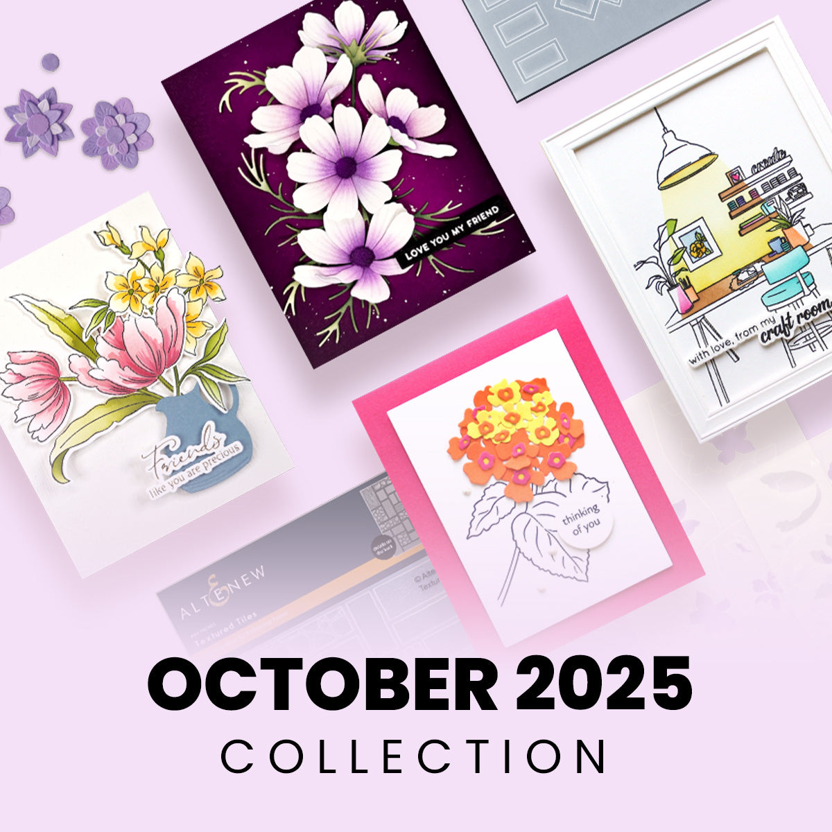 Altenew Stamps, Dies, Watercolor Tubes, and MORE!