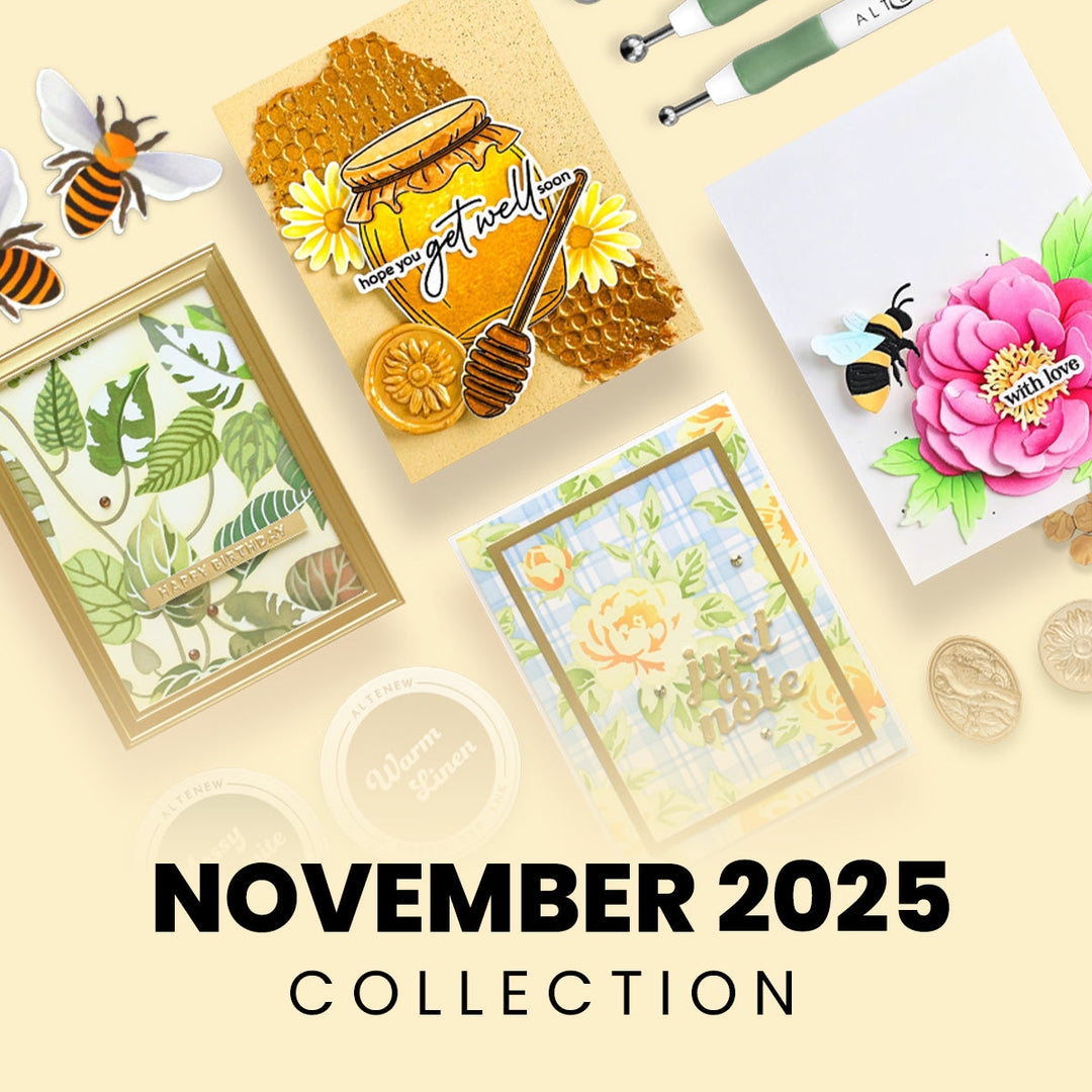 November 2025 Monthly Release: New Stamps, Dies, Inks & Tools