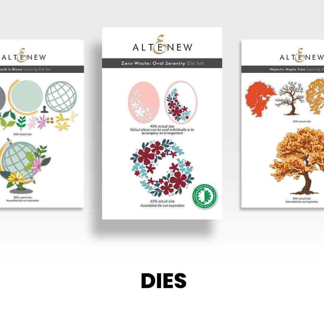 Paper Crafting Dies for Easy Card Making, Scrapbooking, Journaling, and More!